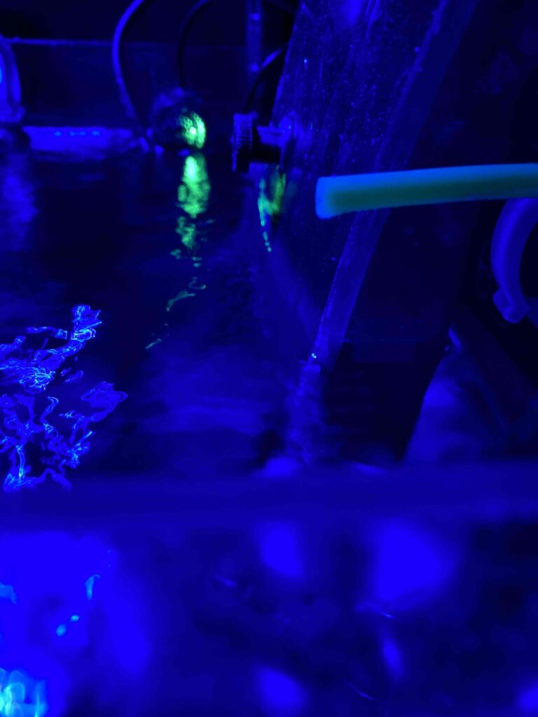 チューブは水に突っ込まない